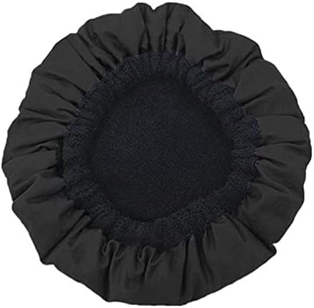 LIXFDJ Безжична Термозащитная шапчица за дълбоко инсталация, Термозащитная шапчица от Микрофибър за стайлинг на коса на пара и грижа за косата за няколко //307 ( Цвят : черен )