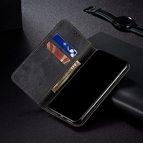 Калъф за Samsung Galaxy S22/S22 Plus/S22 Ultra Wallet, Кожен калъф-книжка 2 в 1 с панти капак-фолиантом, 3 Слота за карти, отделение за пари, Противоударная Пълна защита от TPU, Поставка