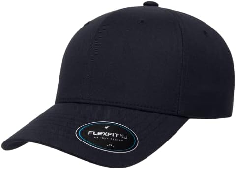 Трехслойная Мъжка Спортна бейзболна шапка Flexfit NU | Приталенная мъжка бейзболна шапка с Flex Fit | Празни шапки Flexfit за мъже и жени