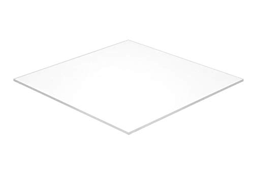 Канава лист Falken Design ABS, Бял, 10 x 12 x 1/8