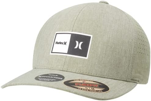 Мъжка шапка Hurley - бейзболна шапка Phantom Natural Flexfit Хипита