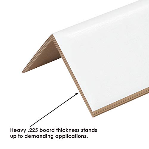 Защитна лента за връзване горната част на опаковката.225, 2 x 2 x 3, бяла (опаковка от 600 броя)
