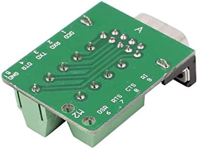 Нов Lon0167 DB9 9Pin Штекерный адаптер Сигнален модул RS232 Сериен до клеммному конектора (Der DB9 9Pin - Steckeradapter signalisiert dem RS232 - Seriell - Terminalanschluss