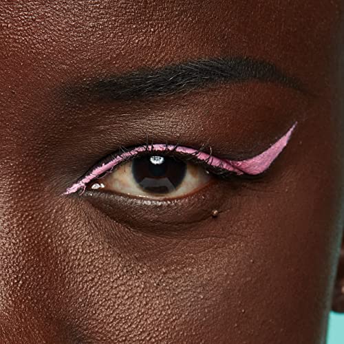 Течна очна линия NYX PROFESSIONAL MAKEUP Vivid Brights, Устойчиви на размазыванию очна линия с Прецизен връх - Подла Pink