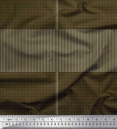 Плат от futon джърси Soimoi, кърпа с принтом райе и квадратна риза ширина 58 см