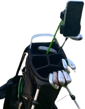 Държач за мобилен телефон Golfer's Workshop - Запис на собствени колебания при игра на голф за подобряване на играта - Работи с всеки стандартен клюшкой за привеждане в съответствие