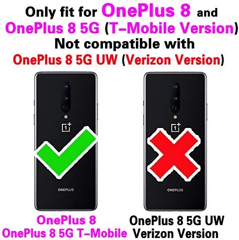 Съвместим с OnePlus 8 OnePlus8 5G UW чанта-портфейл за мобилен телефон, защитно фолио за екран от закалено стъкло, флип-надолу капака, държач за карти, калъфи за мобилни телефони One Plus8 On 1 Plus One 1plus+ 1+ 1+8