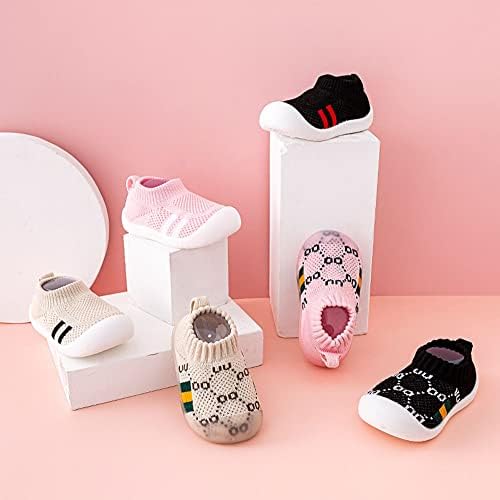 HOVELL Baby Бебешки Чорапи на неподвижни Гумена Подметка, Обувки, За Дома, Домашни Чехли-Обувки за Малки Момичета И Момчета