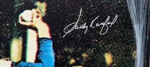 Санди Куфакс С Автограф, 20Х30, Платно, Фотография 1964 г., Лос Анджелис Доджърс /37 - Изкуството на MLB с автограф
